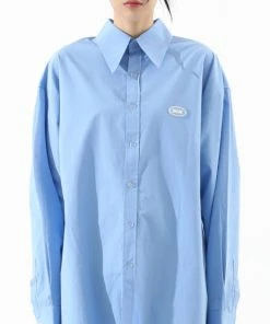 [BASICCOTTON] SS 22 BCN Over Shirt - BLUE Best Sellers