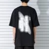 [MASSNOUN] SS 22 BLACKHOLE OVERSIZED T-SHIRTS MSTTS004-BK Best Sellers