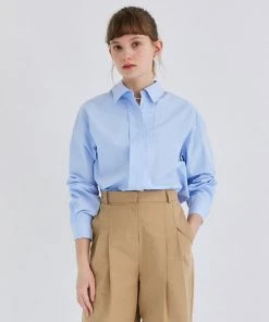 [ANEDIT] Summer 22 Two Tuck Detail Shirt_LB