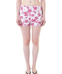 [LO AXUAL] Summer 22 TERRY FLOWER SHORT PANTS