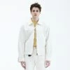 Best Sellers [LA MER MA MAISON] SS 22 DENIM ZIP-UP JACKET IVORY