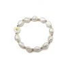 [LOMBRILLANT] Seasonless Fleur Shell Pearl Braslet