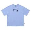 [AJO BY AJO] SS 22 Girls Can Shoot T-Shirt (Sky Blue)