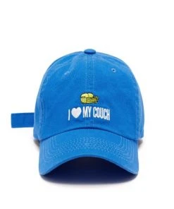 [SLEEPY SLIP] Seasonless I LOVE MY COUCH BLUE BALL CAP Best Sellers