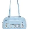 [CRANK] Seasonless ENAMEL SHOULDER BAG_SKY Best Sellers