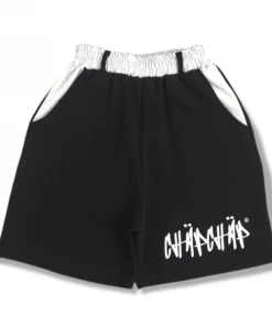 [CHAPCHAP] SS 22 Lettering Shorts(Black) Best Sellers