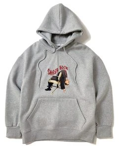 SK8ERROCK Best Sellers [SK8ER ROCK] FW 21 DROOP MAN HOODIE GRAY