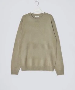 [DWSCOMPANY] SS 22 Cashmere Round Knitwear(Light Olive) Best Sellers