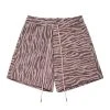 Best Sellers [AJO BY AJO] SS 22 Zebra Shorts (Pink)