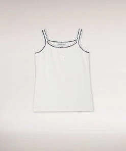 Best Sellers [SPARKLING PIECE] SS 22 CROCHET TANK TOP (IVORY)