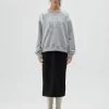 [LARTIGENT] SS 22 REVERSE SKIRT(BLACK)