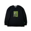 SK8ERROCK [SK8ER ROCK] FW 21 BLECH LONG SLEEVE T-SHIRT BLACK Best Sellers