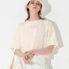 UNORMAL [UNUSUALNORMAL] SS 22 GARMENT T-SHIRT _ CREAM