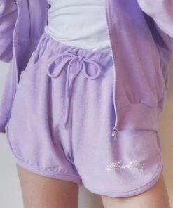 [MOONFAIRY] SS 22 LUNA GLITTER DOLPHIN SHORT PANTS-LAVENDER Best Sellers