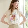 [ANEDIT] Summer 22 Watercolor Flower Tshirt_LB Best Sellers