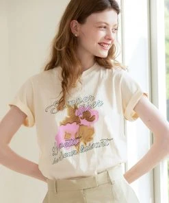 [ANEDIT] Summer 22 Watercolor Flower Tshirt_LB Best Sellers