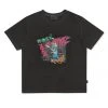 [YOUTHBATH] Summer 22 Pigment Graphic T-shirt_POTTERRCHARCOAL Best Sellers