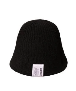 [SLEEPY SLIP] Seasonless BERLIN BLACK BUCKET HAT