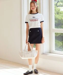 Best Sellers [ANEDIT] Summer 22 Pocket Tweed Skirt_NV