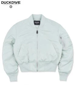 Best Sellers [DUCKDIVE] Seasonless COS MA-1 MINT GRAY