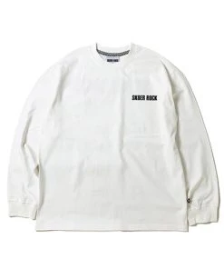 SK8ERROCK [SK8ER ROCK] FW 21 SK8ER ROCK LONG SLEEVE T-SHIRT OFF WHITE Best Sellers