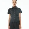 [LARTIGENT] Summer 22 RIBBON SHIRT(BLACK) Best Sellers