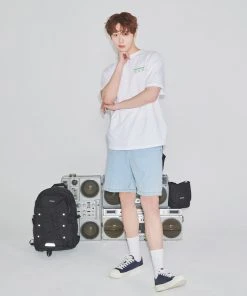 [ALMOSTBLUE] Summer 22 ALMOSTBLUE SOUND GRAPHIC T-SHIRT - CLOVER VINYL Best Sellers