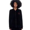 Best Sellers [ARCHIVEBOLD] SS 22 VELOUR JACKET (BLACK)
