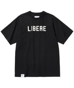 [LIBERE KOREA] Summer 22 SLOGUN T-SHIRT / BLACK