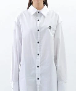 Best Sellers [BASICCOTTON] SS 22 Stitch Shirt - WHITE