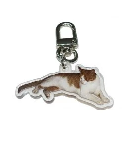 [GILDONGMUL] Seasonless I'm Enjoying My Free Time. Cat Key Ring Best Sellers