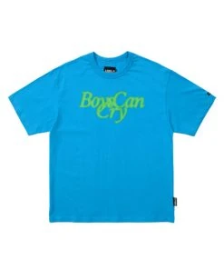 Best Sellers [AJO BY AJO] SS 22 Boys Can Cry T-Shirt (Blue)