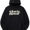 Best Sellers [LIBERE KOREA] Summer 22 FOREVER HOODIE / BLACK