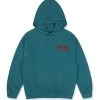 [DUCKDIVE] FW 21 2021ver COVER Hoodie Deep Green Best Sellers