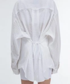 [GIMMETHEYOUNG] SS 22 OVER SILHOUETTE SHIRTS / WHITE