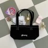 GLOWNG Best Sellers [GLOWNY] Seasonless GLOWNY CANVAS TOTE BLACK