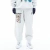 Best Sellers [FEVERTIME] SS 22 Itizen Wide Jogger Sweatpants White Melange (Non-fleece-lined)