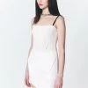 [INPREP] SS 22 Raw Edge Mini Dress White Best Sellers