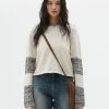 [LARTIGENT] SS 22 BOKASHI COLOR BLOCK KNIT(IVORY) Best Sellers