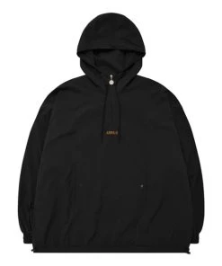 [AJO BY AJO] SS 22 Oversized Hooded Anorak [Black]