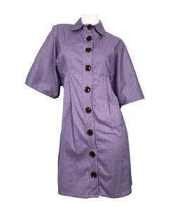 [CODE SHION] SS 22 Lace-up One-piece Shirts_PP