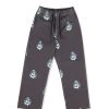 [DUCKDIVE] SS 22 Angel Pattern Cotton Pants CHARCOAL Best Sellers