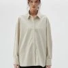 Best Sellers [LARTIGENT] SS 22 BUTTON SHIRT(BEIGE)