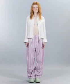 [ODLYWORKSHOP] SS 22 Volitans Slouchy Knee Dart Trousers Best Sellers