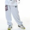 [FEVERTIME] SS 22 The Moment Wide Jogger Sweat Pants White Melange (Non-Napping) Best Sellers