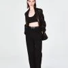 Best Sellers [RANDELL] SS 22 MAPLE PANTS, BLACK