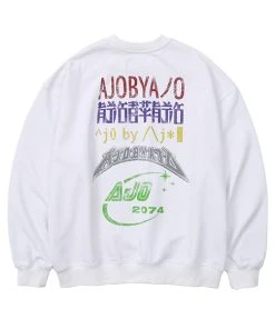 [AJO BY AJO] SS 22 Anniversary Oversized Sweatshirt [White]