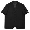 [AJO BY AJO] SS 22 Short Sleeves Blazer [Black]