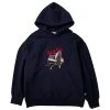 SK8ERROCK [SK8ER ROCK] FW 21 DROOP MAN HOODIE NAVY