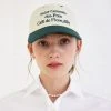 [ANEDIT] Seasonless FLORE BALL CAP_Green Best Sellers